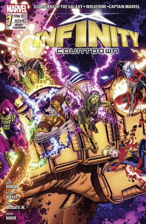 Ein bekanntes Spiel - Comic-Kritik: Infinity Countdown #1