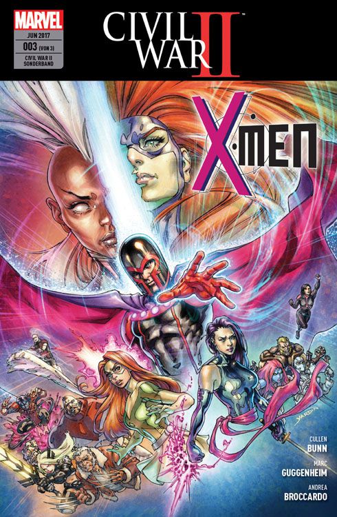 Die Zukunft stirbt - Comic-Kritik "Civil War 2 – Sonderband 3: X-Men"