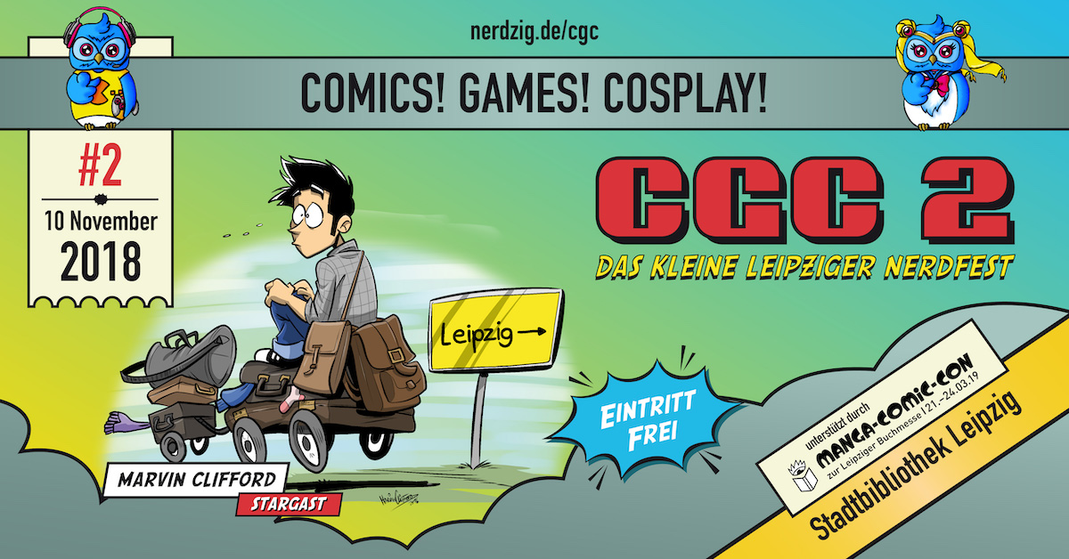CGC 2 - Das Kleine Leipziger Nerdfest geht weiter! 