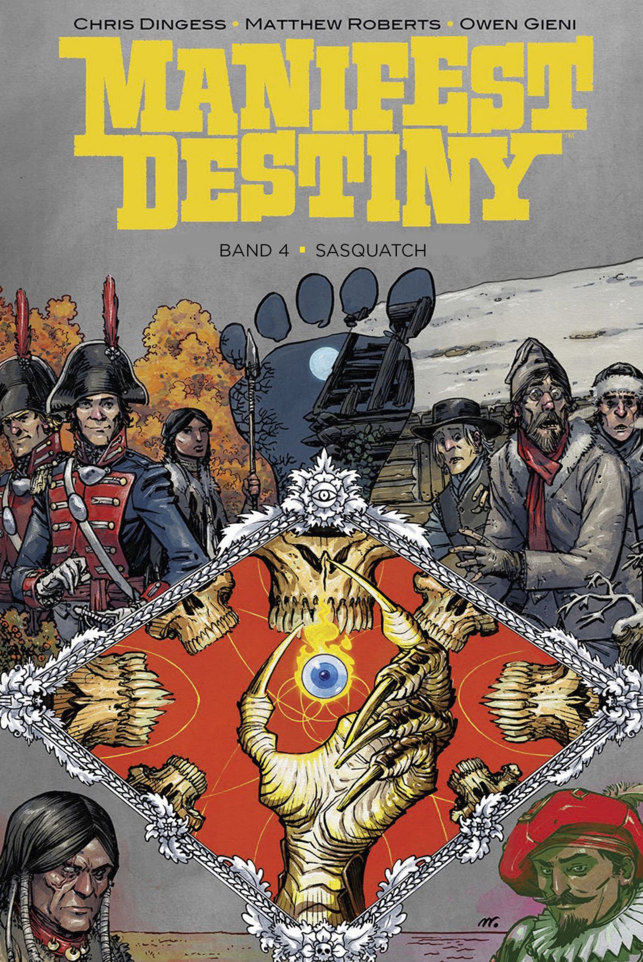 Bis zum Horizont… – Comic-Kritik Spezial "Manifest Destiny Bd. 4 - Sasquatch"
