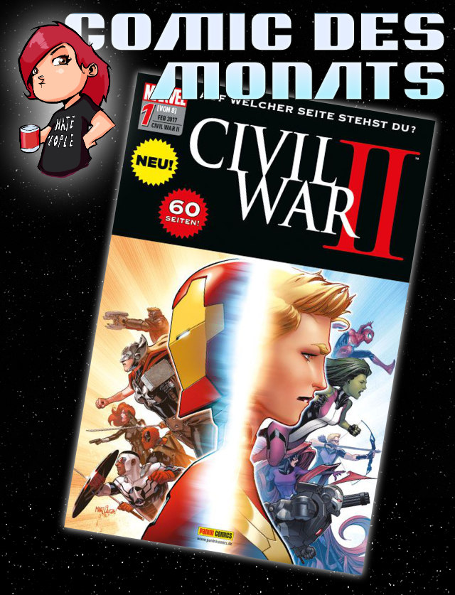 Dianas Comics des Monats "Civil War II" Heft 1 und 2