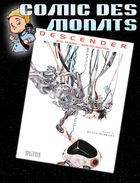 Chris' Comic des Monats "Descender Bd. 2 - Maschinenmond" von Splitter