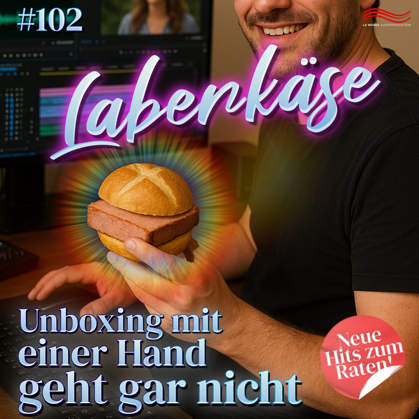Laberkäse #102 – Unboxing mit einer Hand geht gar nichter Strafe)