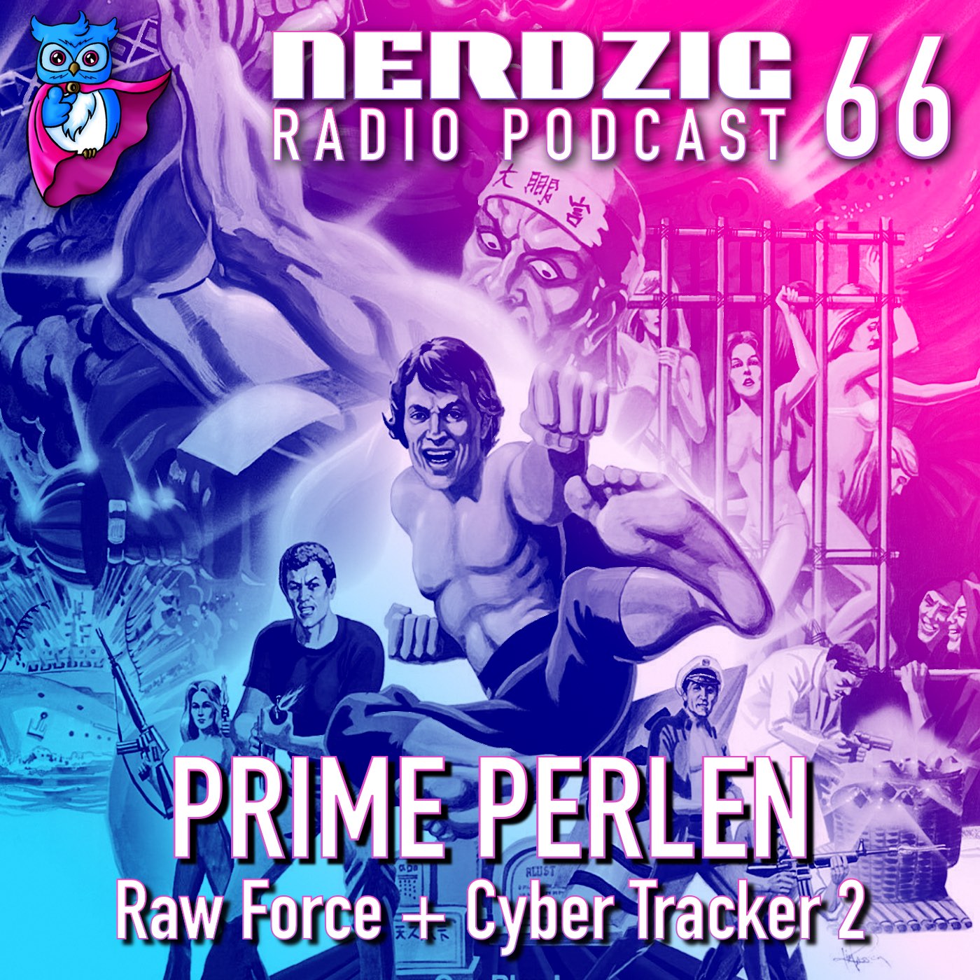 Nerdzig Radio #66 - Prime Perlen: Cyber Tracker 2 und Raw Force
