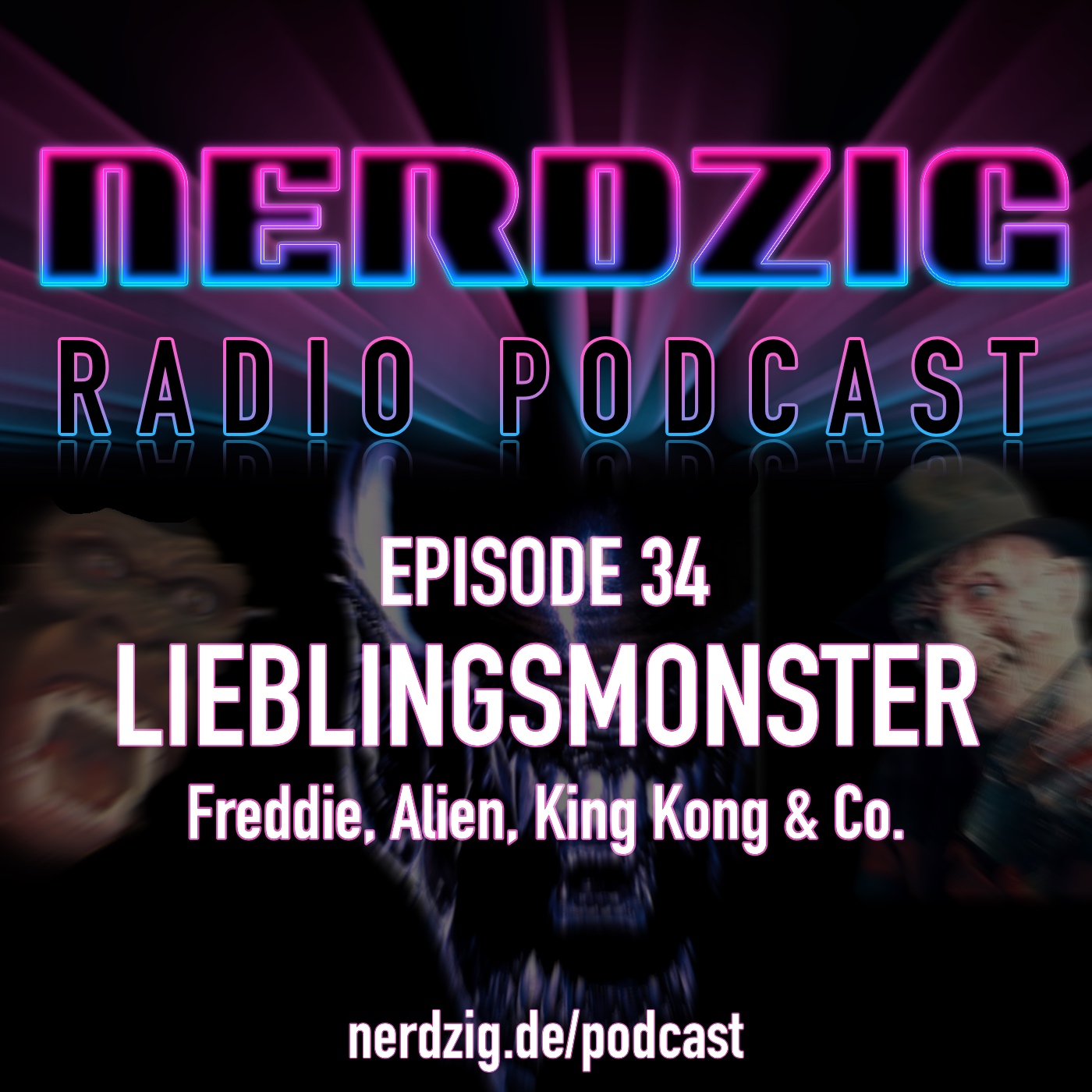 Nerdzig Radio #34 Lieblingsmonster (Halloween-Folge)